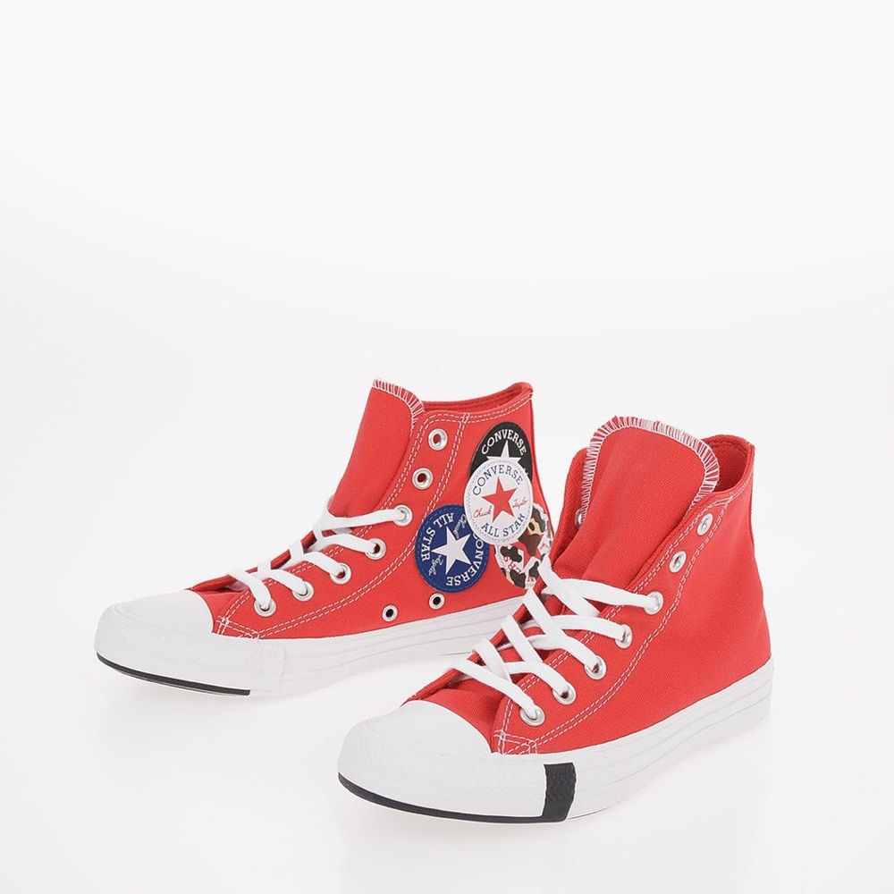 CHUCK TAYLOR ALL STAR PATCHES HIGH-TOP SNEAKERS